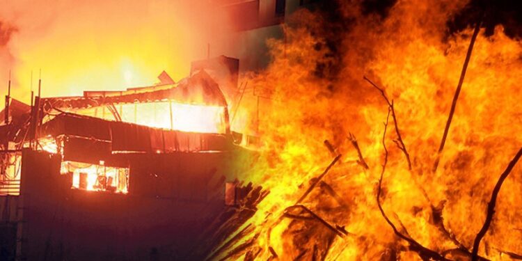 एकै महिनामा आगलागीबाट खोटाङमा १ करोड ३० लाख बढी क्षति