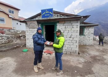 सगरमाथा क्षेत्रमा विना अनुमति उडाईएको ड्रोन जफत