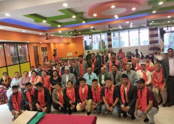 हिमाल दर्शन मावि पूर्व विद्यार्थी समाजको अध्यक्षमा बाँस्तोला निर्वाचित 