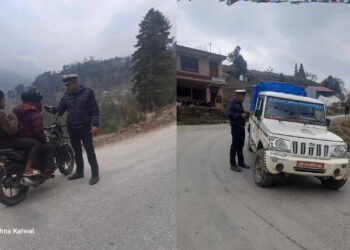 सवारी कारवाहीबाटै ३१ लाख बढी राजस्व संकलन