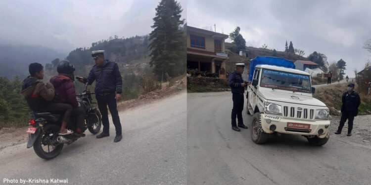 सवारी कारवाहीबाटै ३१ लाख बढी राजस्व संकलन