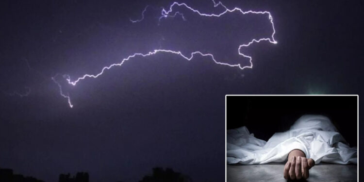 चट्याङ लाग्दा उदयपुरमा महिलाकाे मृत्यु