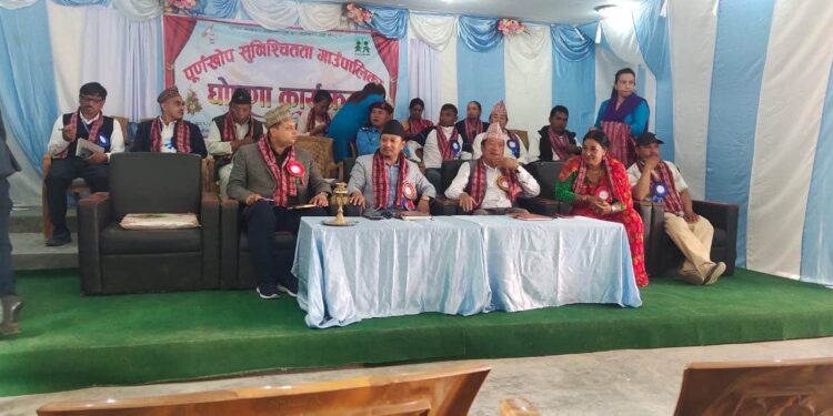 खोटाङको साकेला गाउँपालिका बन्यो जिल्लाकै पहिलो पूर्ण खोप सुनिश्चित तथा दिगोपना पालिका  