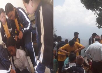 विद्यालयमा सिकाइयो कपाल बाट्न र काट्न 