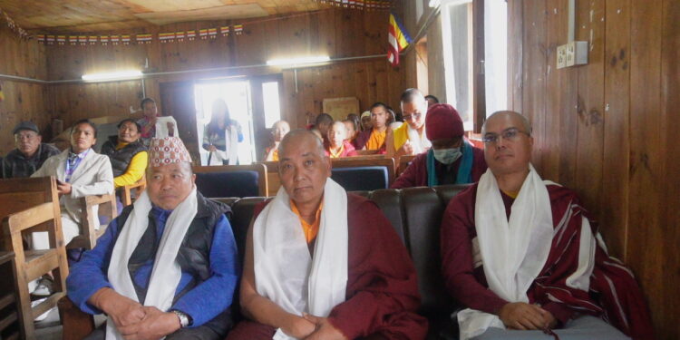 बुद्ध जयन्तीको अवसरमा थेक्छेन पेमा छोलिङ गुम्बाद्धारा धार्मिक प्रवचन तथा अन्तरक्रिया