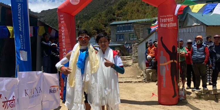 एभरेष्ट म्याराथनको उपाधी अर्जुन र लाक्पा ङिमालाई