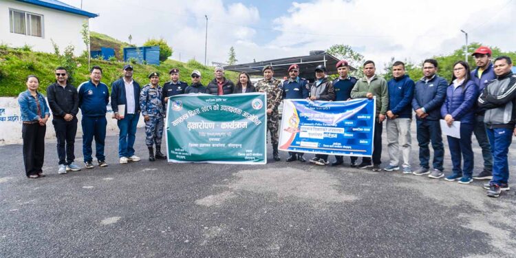 सोलुखुम्बुमा वृक्षारोपण गरि मनाइयो गणतन्त्र दिवस 