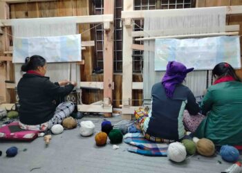 घरेलुमा जारी गलैँचा बुनाई तालिम प्रभावकारी भएको सहभागीको भनाई