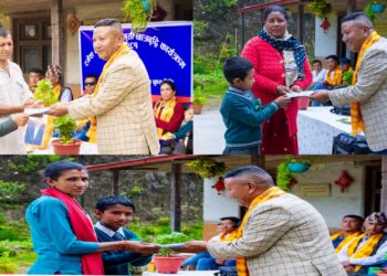 नेलेका ३ विद्यार्थीलाई छात्रवृत्ति, एक वर्ष सम्म मासिक शुल्क तिर्नु नपर्ने