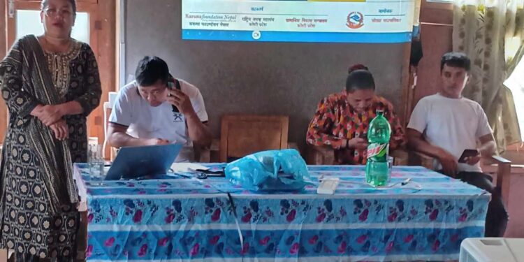 सोताङमा बचत तथा ऋण व्यवस्थापन सम्बन्धी तालिम प्रभावकारी भएको सहभागीको भनाई