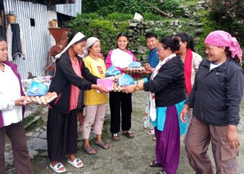 सोताङमा सुत्केरी कोसेली कार्यक्रम मार्फत ९० जना महिला लाभान्वित