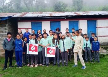 थुलुङको जनता र जनसेवा माविमा नेविसंघको इकाई समिति गठन