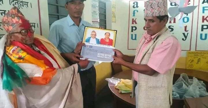 नेचासल्यानमा अवकाश प्राप्त शिक्षकद्वारा अक्षयकोष स्थापना, पुर्व विद्यार्थीद्वारा शुद्ध खानेपानीको थालनी