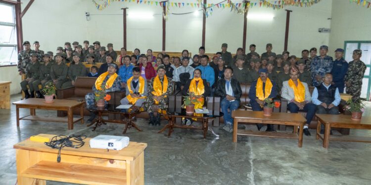 राष्ट्रिय सेवा दलको तालिम : गार्मा माविमा अनुशासित र लगनशील बन्दै विद्यार्थी