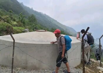 माप्यका ४ सय घरधुरी खानेपानीको पहुँचमा पुग्दै