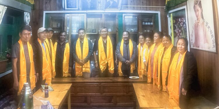 नेपाल लोकतान्त्रिक शेर्पा संघ जिल्ला कार्यसमिति सोलुखुम्बु गठन, अध्यक्षमा पेम्बा चयन