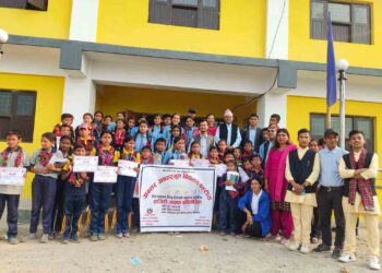 अन्तर आधारभुत विद्यालय स्तरीय हाजिरीजबाफ प्रतियोगिता सम्पन्न