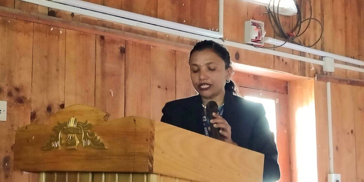 लागू औषध नियन्त्रण आजको जटिल चुनौती र आवश्यकता रहेको प्रमुख जिल्ला अधिकारी देवी पाण्डे (खत्री) को भनाई