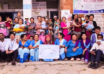 महाकुलुङको बुङ बन्यो पुर्ण खोप सुनिश्चीत वडा, ५० जनाले लगाए खोप