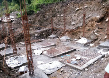 सोताङ गाउँपालिका २ को नयाँ वडा कार्यालय भवन बन्दै