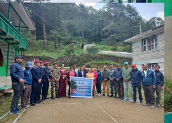 सोलुखुम्बुमा वृक्षारोपन गरी मनाइयो विश्व वातावरण दिवस