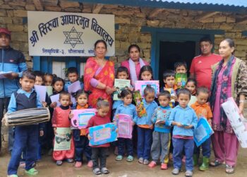 लिखुपिकेमा अपाङ्गता भएका बालबालिका शिक्षाको पहुँचमा पुग्दै