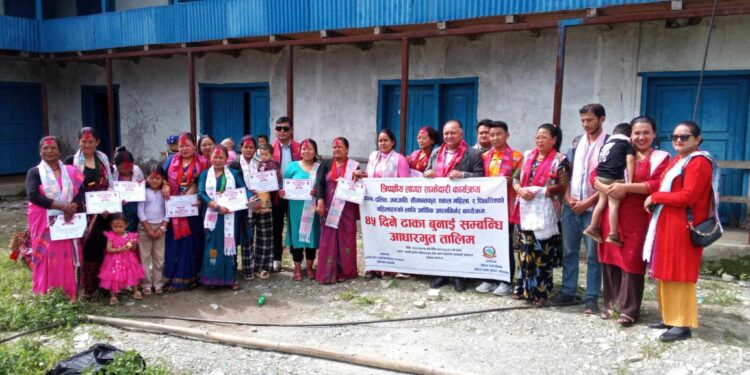 तालिम संचालन गर्दा सहभागीहरुको ईच्छाशक्ति नदेखिएको अध्यक्ष बस्नेतको भनाई