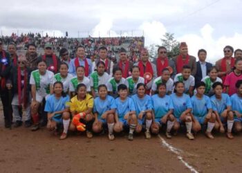 झापालाई प्रदेश स्तरीय महिला फुटबलको उपाधि