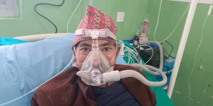  उपचारमा आर्थिक अभावका कारण सोलुखुम्बुका एक पुरुषको मृत्यु 