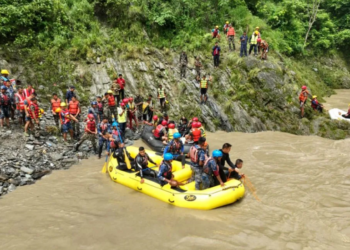 भारतीय उद्धार टोली खटियो,त्रिशूलीमा बेपत्ता बस र शवको खोजीमा