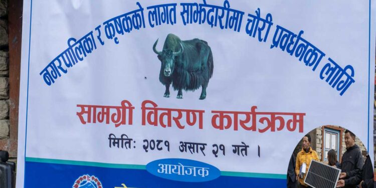 याक तथा चौरी व्यवसाय संरक्षणमा सोलुका किसानको जोड