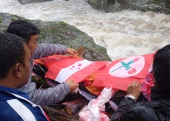 नेविसङ्घ साेलुखुम्बुका पूर्व जिल्ला सहसचिव थापा झुण्डिएको अवस्थामा फेला