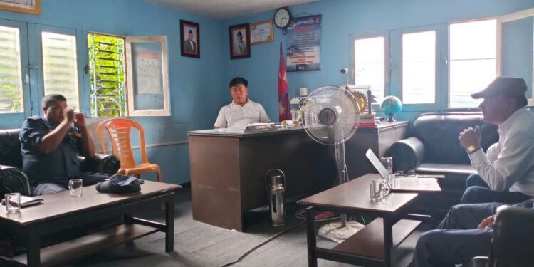 नेचासल्यानले विपद व्यवस्थापनका लागि पालिकाको रकम खर्च गर्ने