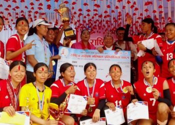 कोशीलाई मुख्यमन्त्री कप भलिबलको उपाधि