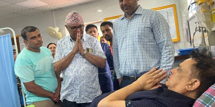 हास्य कलाकार हरिवंश आचार्यकाे स्वास्थ्यमा समस्या