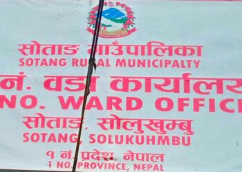 सोताङ गाउँपालिका ३ बाट एक सय बढीले पञ्जिकरण सम्बन्धि सेवा लिए
