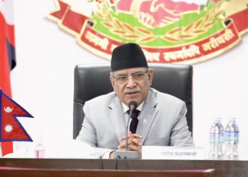 राजीनामा नदिनेबारे कुरा गर्न  प्रधानमन्त्री शीतल निवासमा