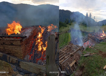 मध्ये बर्खामा आगलागी, तामाङका २२ वटा बाख्रा मरे