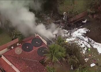 ब्राजिलको साओ पाउलोमा विमान दुर्घटना हुँदा ६१ जनाको मृत्यु