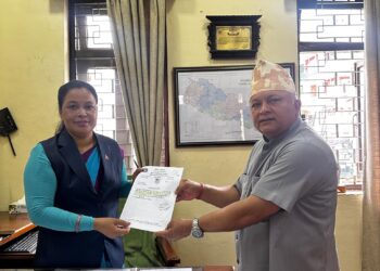 सोताङ पञ्चकन्या मन्दिरलाई पुरातत्व विभागमा दर्ता गर्न अध्यक्ष बस्नेतको पहल 