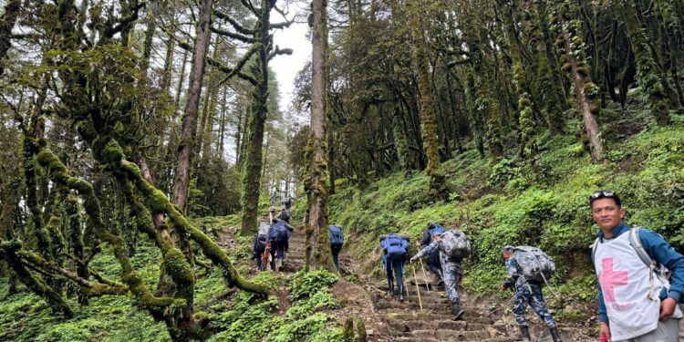 दुधकुण्ड मेलामा स्वास्थ्यकर्मी र सुरक्षाकर्मी तैनाथ