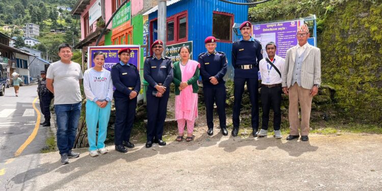 सोलुखुम्बुका ३ स्थानमा दुधकुण्ड मेला तिर्थयात्री सहायता कक्ष, अफ्ठ्यारो परेमा १०० मा फोन गर्न प्रहरीको आग्रह