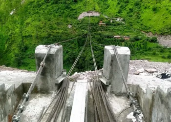 ‘बन्दै नबनेको झोलुङ्गे पुल बनिसकेको देखाएर’ ठेकेदारलाई साढे चार करोड रुपैयाँ भुक्तानी