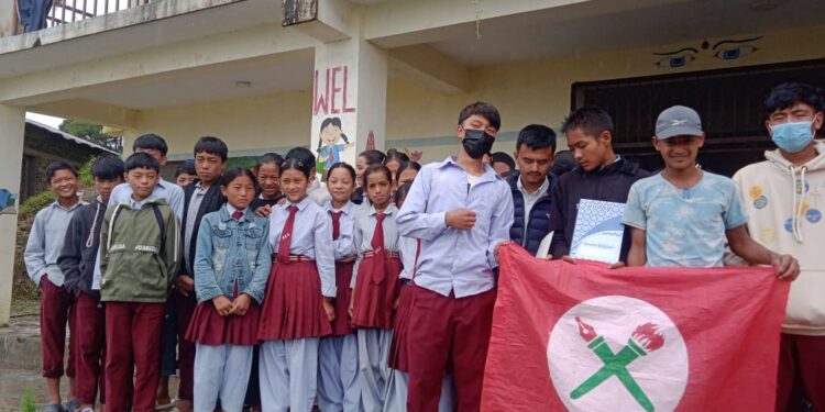 नेचासल्यान गाउँपालिकाको २ विद्यालयमा नेवि सङ्घ इकाई समिति गठन