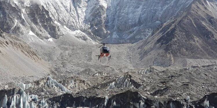 हेलिकप्टरको भाडा बढ्यो, लुक्ला जान अब १ सय डलर लाग्ने