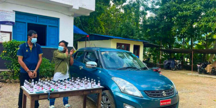 सिन्धुलीमा लागुऔषध सहित दुई जना युवा पक्राउ