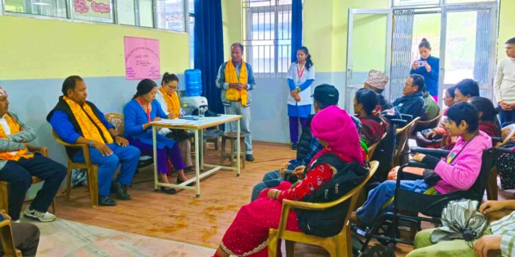 ओखलढुंगाको खिजिदेम्बामा ३५ जनाले लिए, मानसिक स्वास्थ्य सेवा