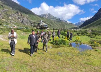 थामे पुनर्निर्माणको जिम्मा सरकारले गर्ने रक्षामन्त्री राईको भनाई