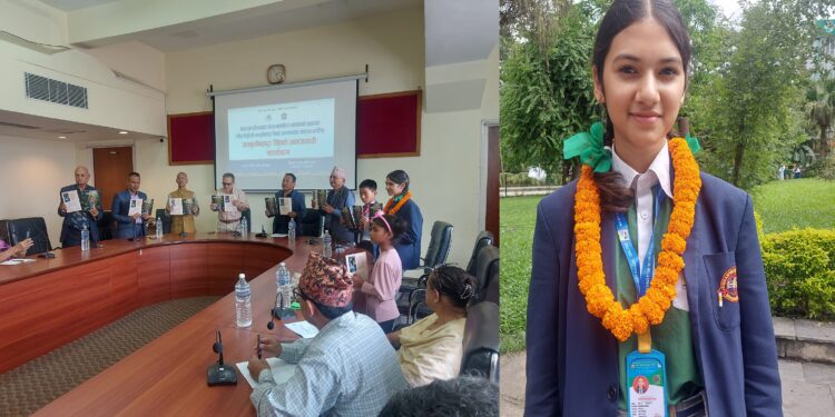 सोलुखुम्बुकी १४ वर्षीय अपेक्षाले ल्याइन बाल कथा संग्रह “भयको तस्वीर” 