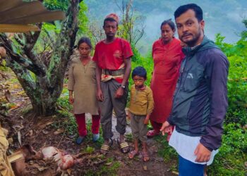 ओखलढुंगाको ठुलाछापमा बाघले बाख्रा खायो